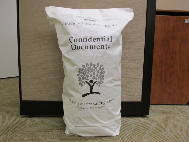 ARDS 12 gallon shred bag