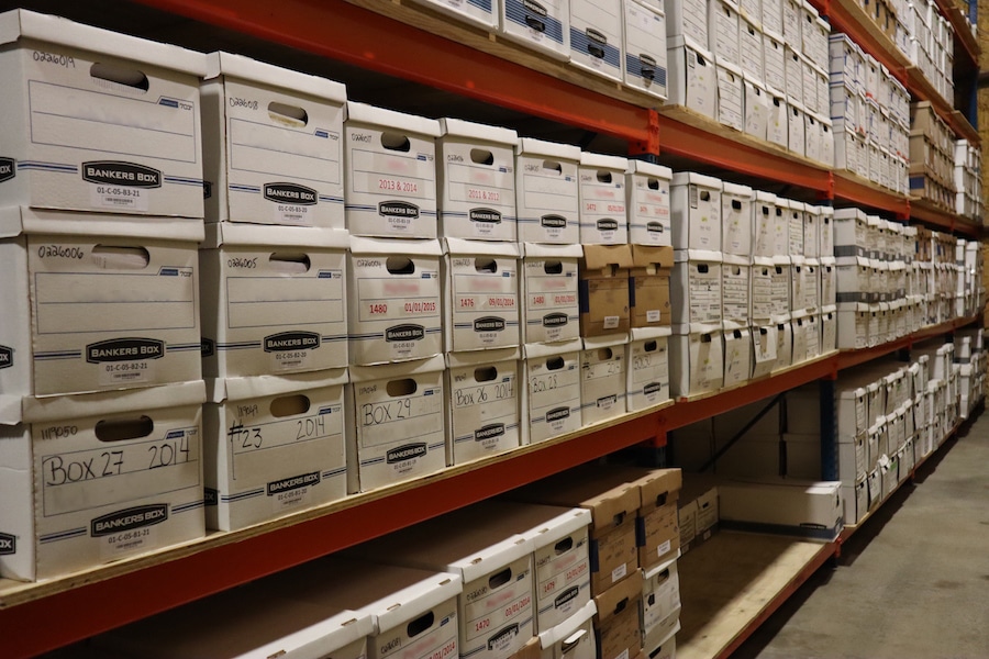 Archive Documents with Offsite Storage